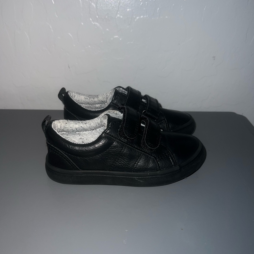 Cat & Jack Unisex Black Kids Sneakers 9c